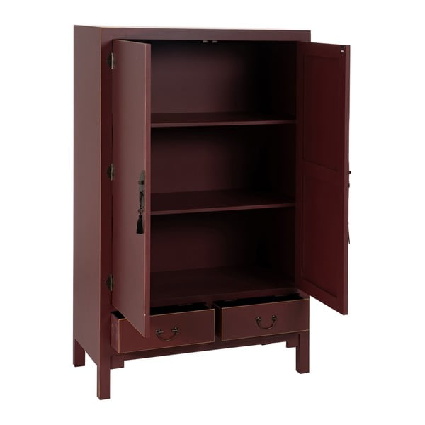 Bordowa szafa 100x160 cm Oriente – Ixia-image-2