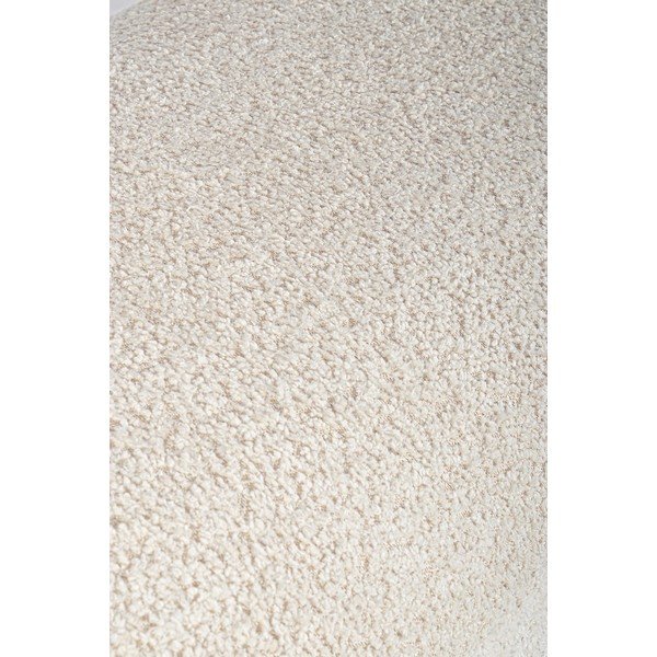 Kremowa tapicerowana ławka z materiału bouclé Dayla – Bizzotto-image-3