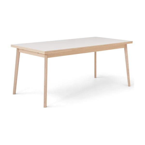 Rozkładany stół z białym blatem Hammel Single 180x90 cm-image-2