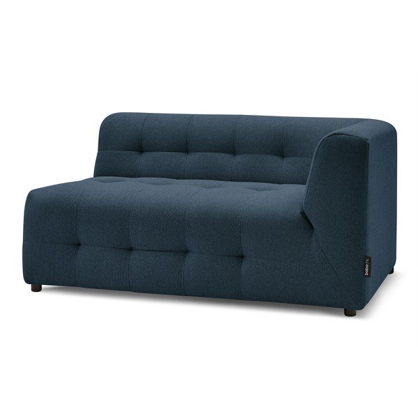 Ciemnoniebieski moduł sofy (prawostronny) Kleber – Bobochic Paris-image-3