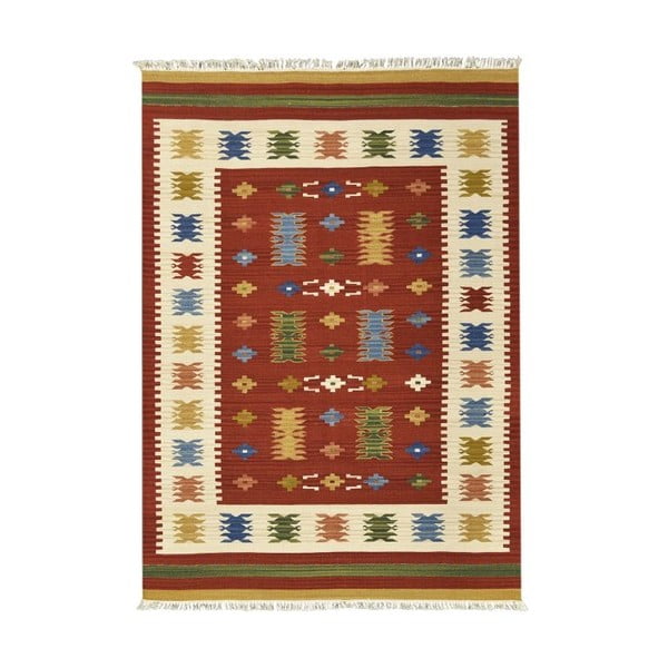 Dywan tkany ręcznie Kilim Jasmine, 75x125cm