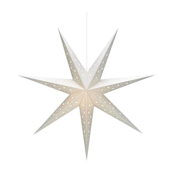 Dekoracja świetlna w kolorze srebra ze świątecznym motywem ø 75 cm Solvalla – Markslöjd