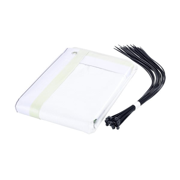 Żółto-zielona plastikowa osłona balkonowa 500x85 cm Butterfly – Maximex-image-3