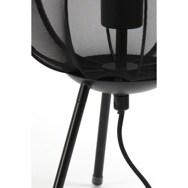 Czarna lampa stołowa (wysokość 45 cm) Plumeria – Light & Living-image-3