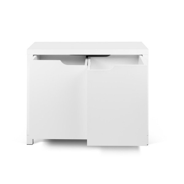 Biała komoda z 2 schowkami TemaHome Basic-image-3