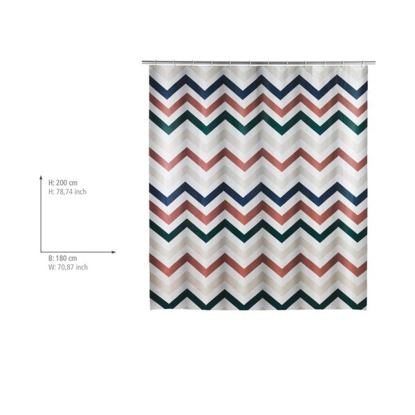 Zasłonka prysznicowa Wenko Agropoli-image-1