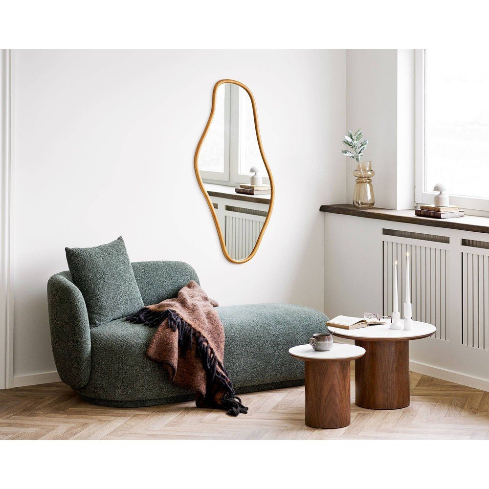 Okrągły stolik z ceramicznym blatem ø 40 cm Noli – House Nordic (zdjęcie 4)