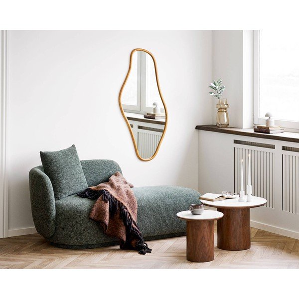 Okrągły stolik z ceramicznym blatem ø 40 cm Noli – House Nordic-image-3