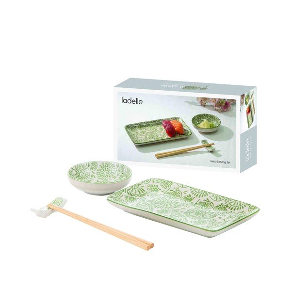 Kamionkowy zestaw do sushi 4 szt. Nara – Ladelle-image-4