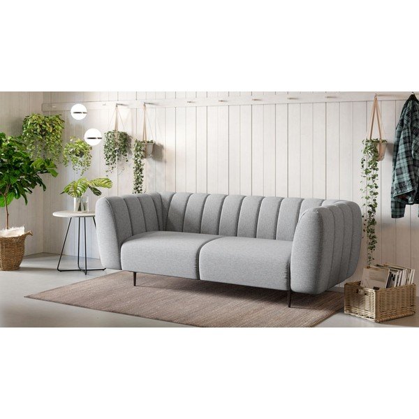 Jasnoszara sofa 210 cm Shel – Ghado-image-1