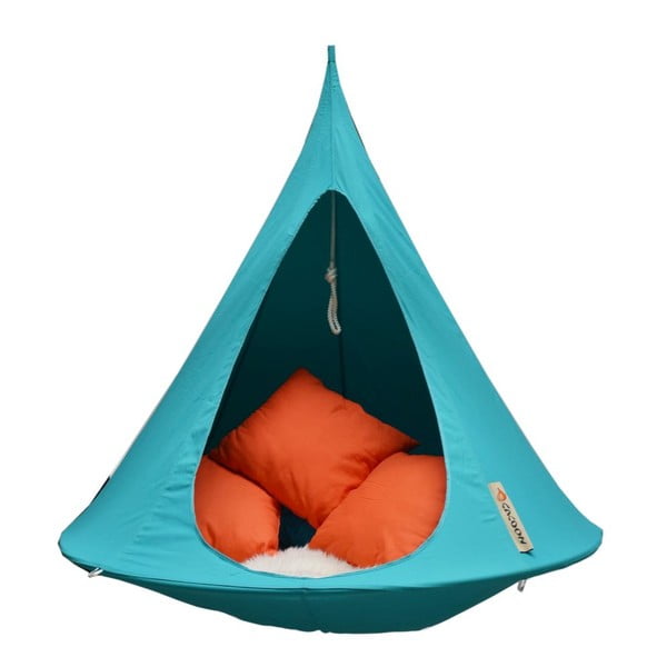Jasnoniebieski 1-osobowy namiot wiszący Cacoon Single