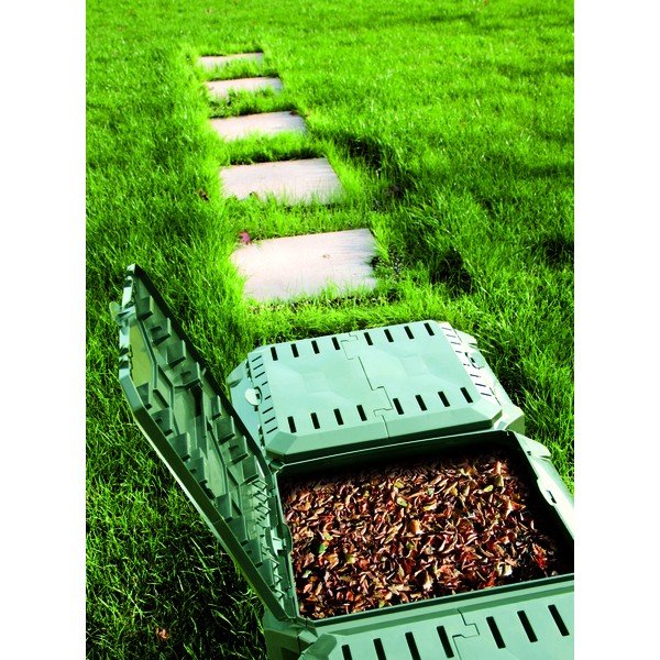 Czarne kompostowniki zestaw 3 szt. 400 l Compogreen – Prosperplast-image-1