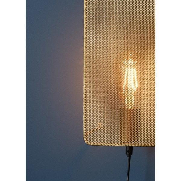 Kinkiet w kolorze złota Markslöjd Mesh Wall Gold-image-1