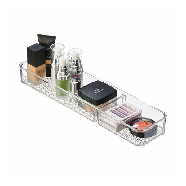 Biały organizer InterDesign Rain, dł. 40,5 cm-image-1