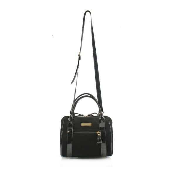Skórzana torebka Boscollo Black 3349-image-1
