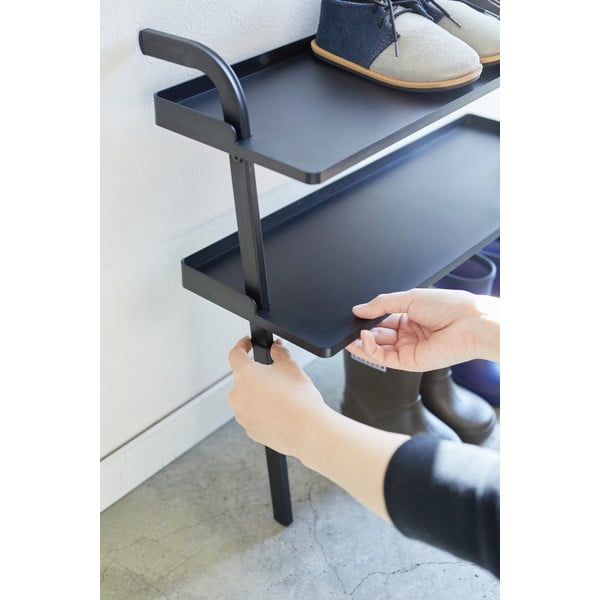 Czarna metalowa dziecięca szafka na buty Tower – YAMAZAKI-image-2