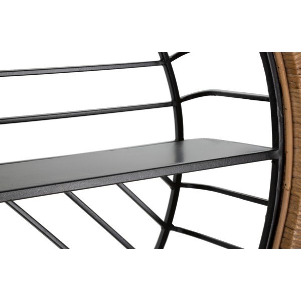 Czarna metalowa półka Cebu – Mauro Ferretti-image-4