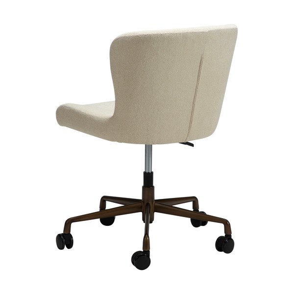 Beżowe krzesło biurowe Glam – DAN-FORM Denmark-image-3