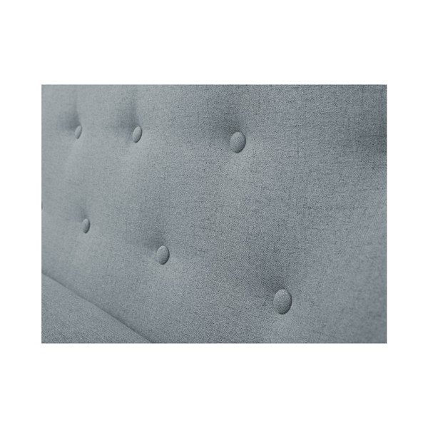 Jasnoniebieska sofa 2-osobowa z brązowymi nogami Mazzini Sofas Piemont-image-4