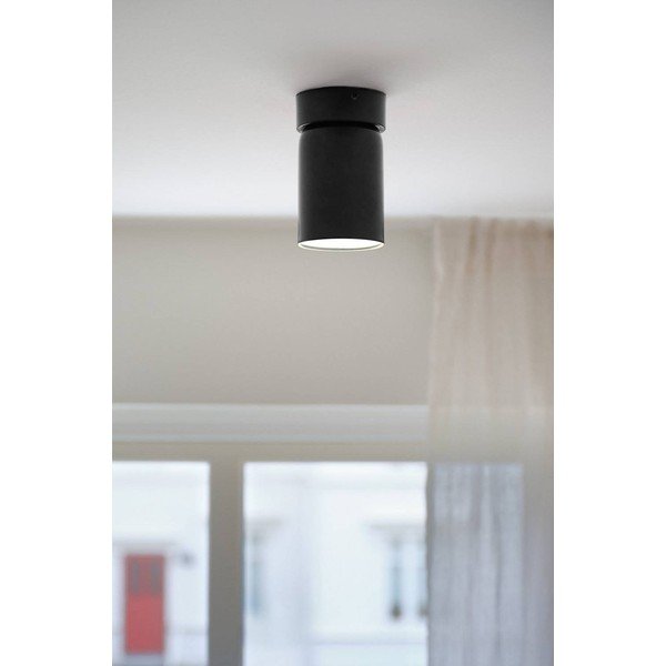 Czerwona metalowa lampa punktowa z elastyczną konstrukcją/ze ściemniaczem ø 10,5 cm Ara – Jotex-image-3