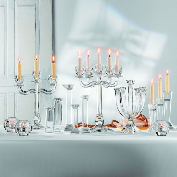 Świecznik na 5 świeczek ze szkła kryształowego Nachtmann Ravello-image-1