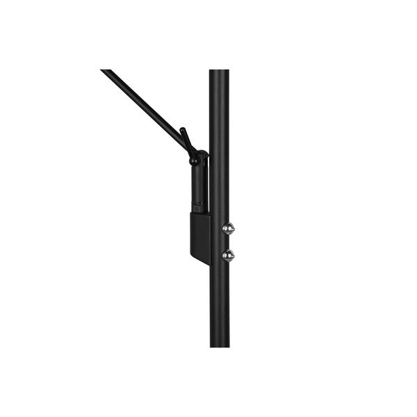 Lampa stojąca LED ze ściemniaczem w kolorze matowej czerni (wysokość 180 cm) Brantford – Trio-image-3