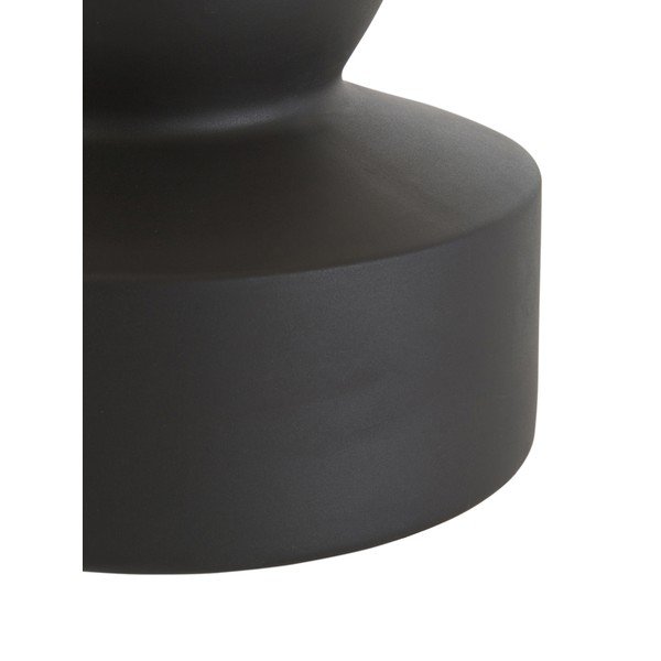 Czarno-beżowa ceramiczna lampa stołowa Westwing Collection Georgina, wys. 52 cm-image-3