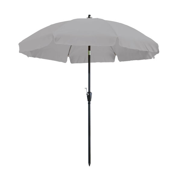 Szary parasol ogrodowy ø 250 cm Lanzarote − Madison
