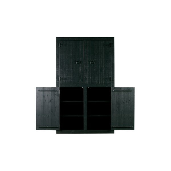 Czarna szafa vtwonen Bunk-image-4