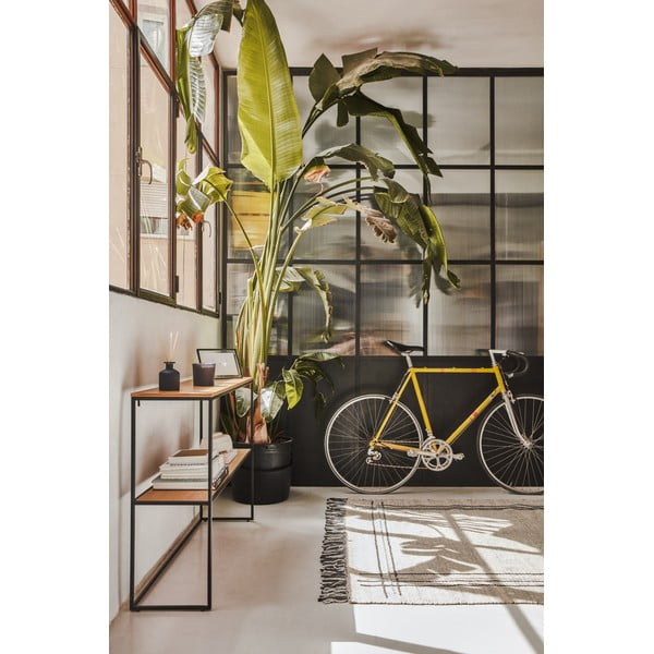 Konsola w dekorze dębu 120x30 cm Yona − Kave Home-image-2