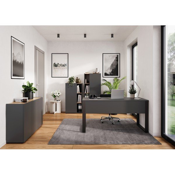 Zestaw mebli biurowych 60x150 cm Adrano – Germania-image-1