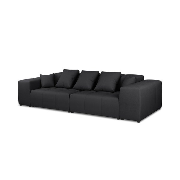 Czarna sofa 320 cm Rome – Cosmopolitan Design-image-3