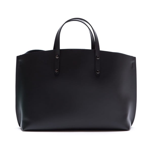 Czarna torebka skórzana Luisa Vannini 3034-image-1