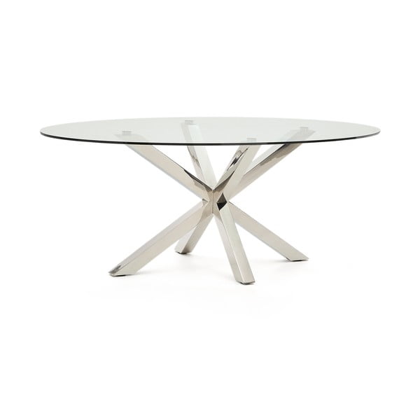 Stół ze szklanym blatem 100x200 cm Argo – Kave Home