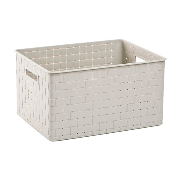 Beżowy koszyk Curver Nuance, 30 l