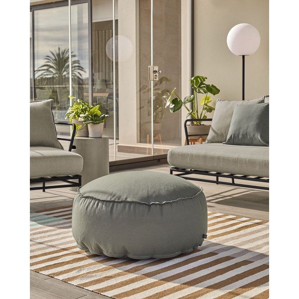 Jasnozielony puf Nedra – Kave Home-image-3