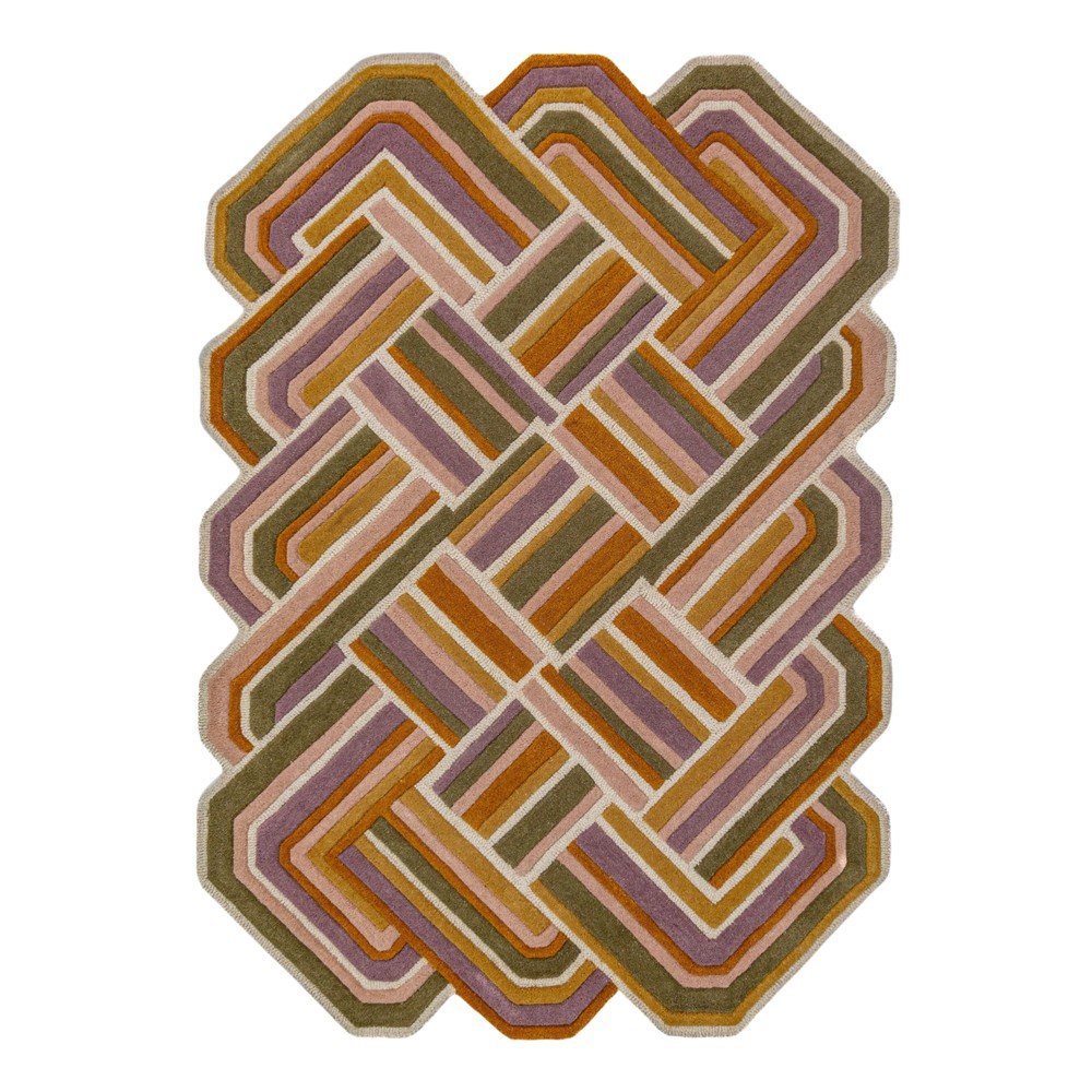 Wełniany dywan tkany ręcznie 160x230 cm Lattice Shaped  – Flair Rugs