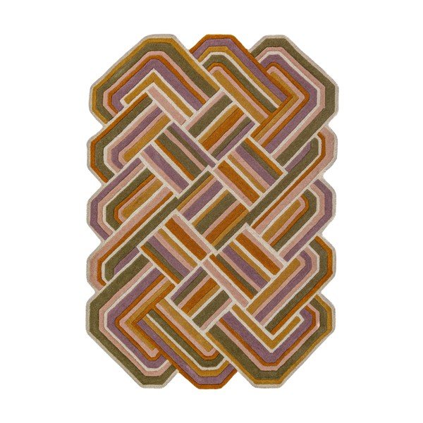 Wełniany dywan tkany ręcznie 160x230 cm Lattice Shaped  – Flair Rugs