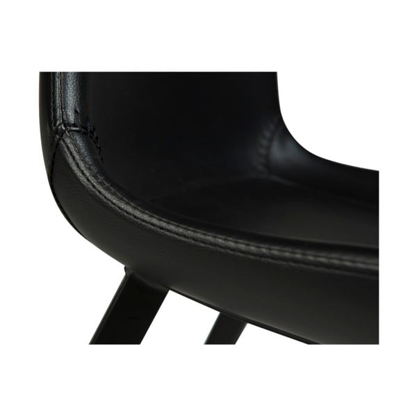 Czarny hoker ze skóry ekologicznej DAN-FORM Denmark Hype-image-3