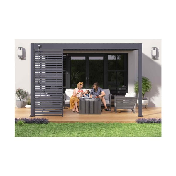 Osłona boczna do pergoli bioklimatycznej – Rojaplast