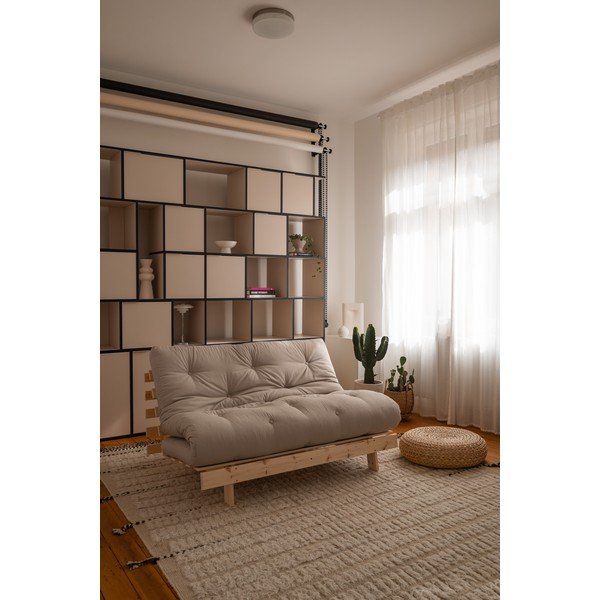 Sofa rozkładana Karup Design Roots Raw/Beige-image-1