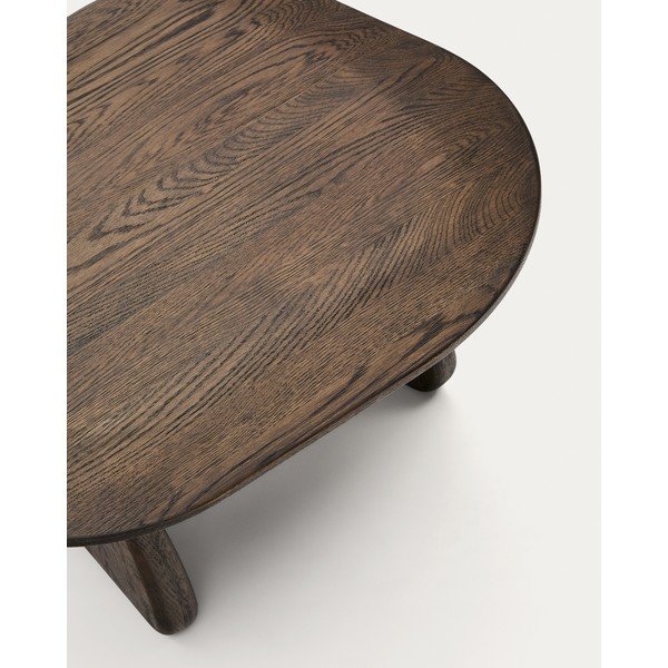 Stolik z litego drewna dębowego 70x71 cm Pirita – Kave Home-image-4