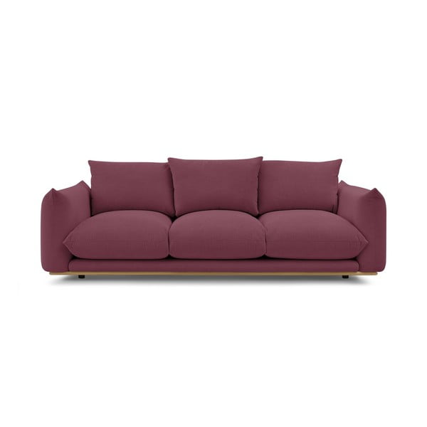Bordowa sofa 265 cm Ernest – Bobochic Paris