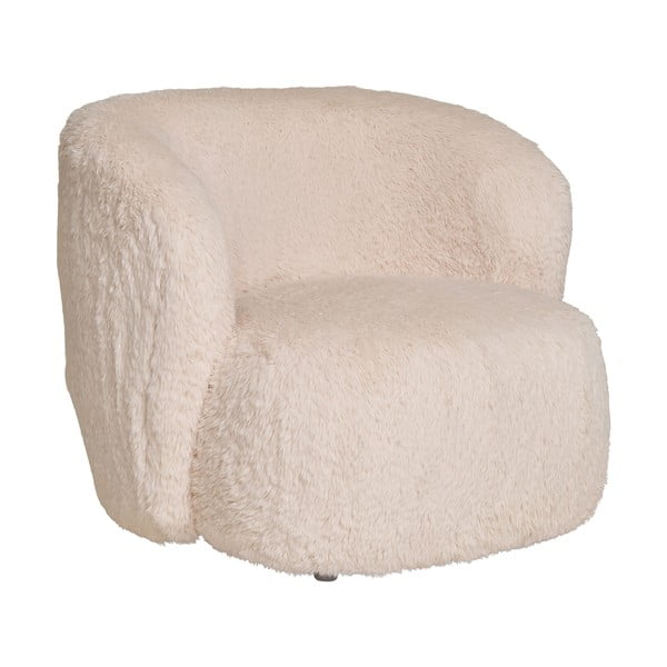 Kremowy fotel Setubal – House Nordic