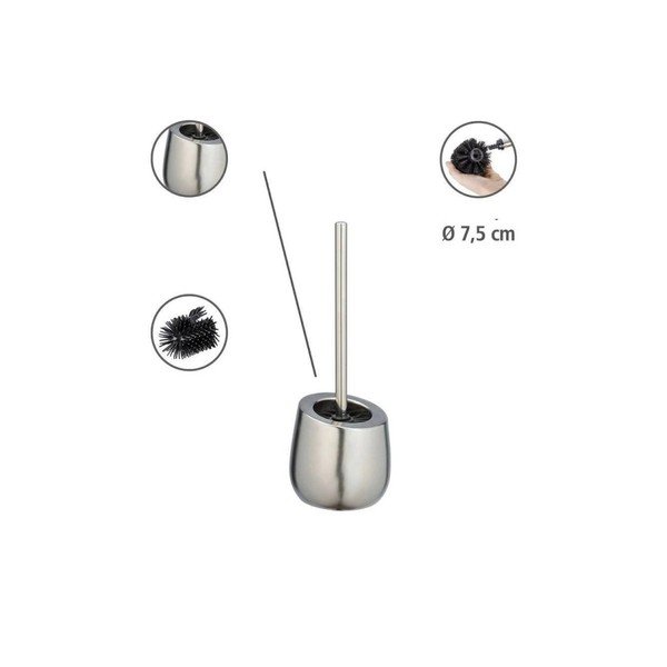 Ceramiczna szczotka do WC Wenko Badi Chrome-image-3