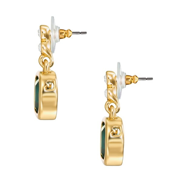 Kolczyki Swarovski Elements Glaskristal Grun-image-1