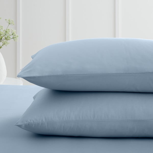Poszewki na poduszki z perkalu bawełnianego zestaw 2 szt. 50x75 cm Cotton Percale – Bianca-image-1