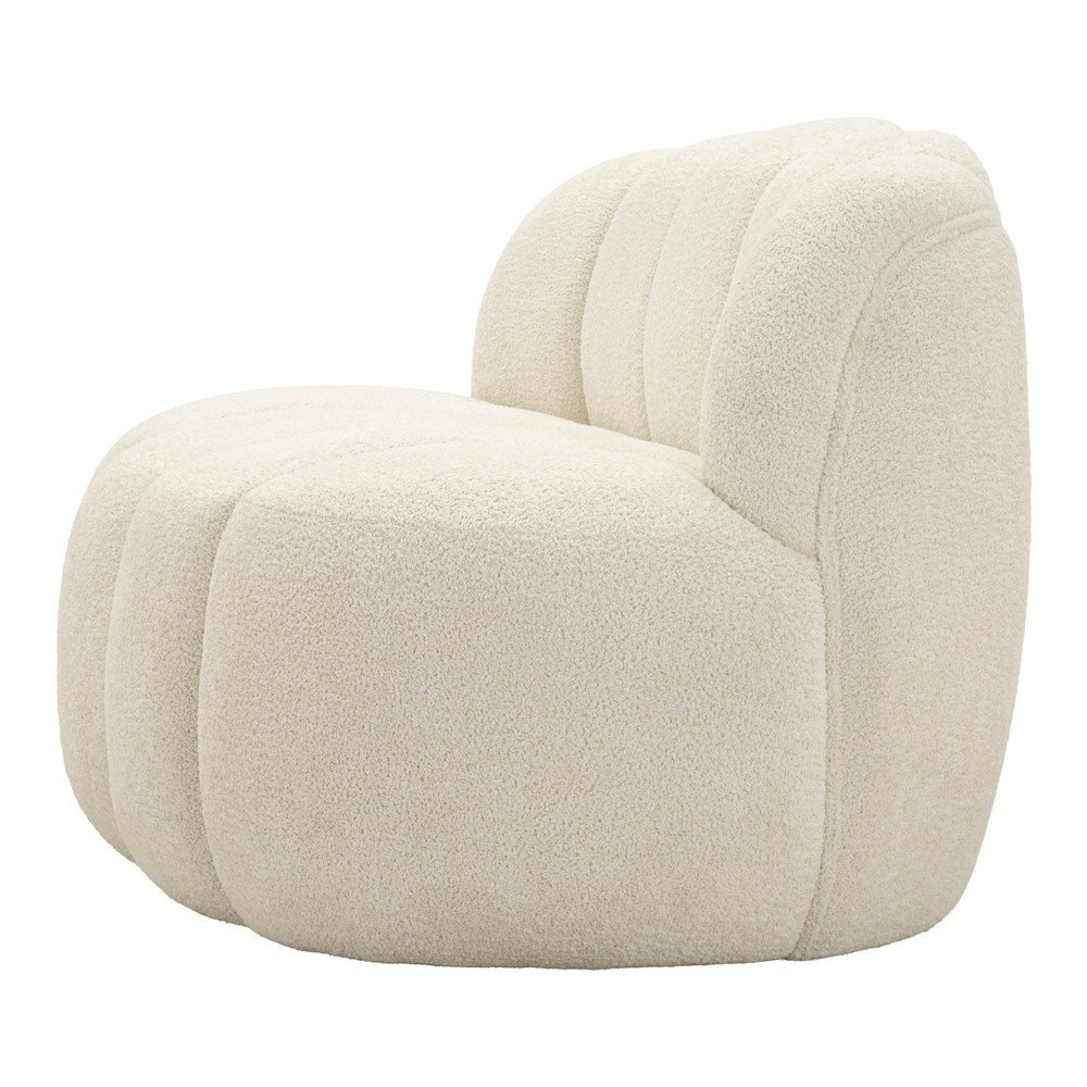 Biała sofa z materiału bouclé 145 cm Ball – Mauro Ferretti (zdjęcie 5)