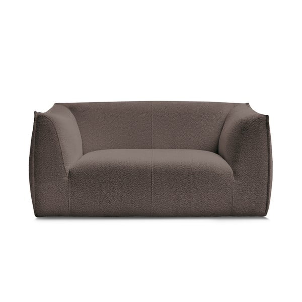 Brązowa sofa z materiału bouclé 170 cm Giorgia – Bobochic Paris