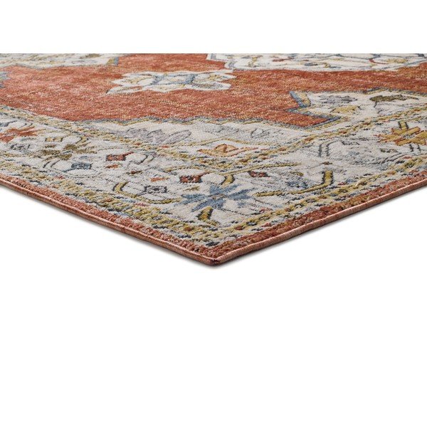 Pomarańczowy/beżowy dywan 155x230 cm Truva – Universal-image-2